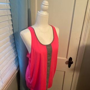 Hot pink athletic tank